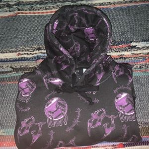 WWY x HARD JEWELRY Purple Hoodie